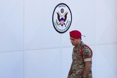 Lebanese security forces detain man suspected of shooting outside US embassy