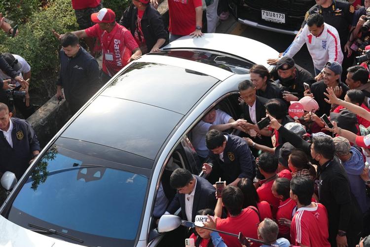 Thailand's Thaksin released from prison after serving 8 months for abuse of power