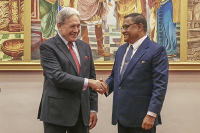 Debt-stricken Sri Lanka and New Zealand discuss ways to deepen bilateral trade and investment ties
