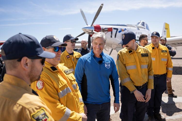 Nova Scotia has contracted four water bombers to help with wildfire season