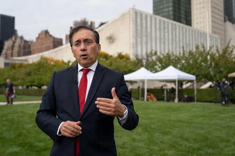 Spain's top diplomat dismisses Israeli leader's vow of no Palestinian state, saying it will happen