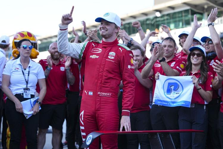Israeli-born, Russia-raised Indy 500 pole winner Robert Shwartzman calls for peace around the world