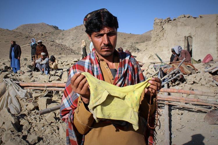 Afghanistan says Pakistani airstrikes in east of the country have killed 10 people, mostly children