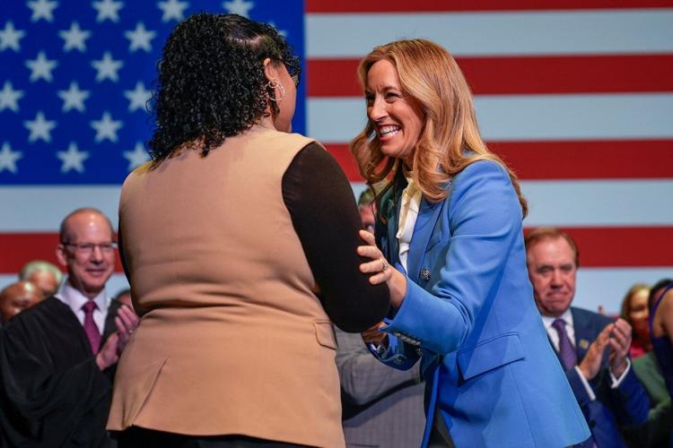 Democrat Mikie Sherrill sworn in as New Jersey's 57th governor