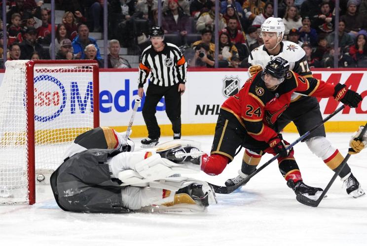 Halliday, Cozens help Senators whip Golden Knights 7-1