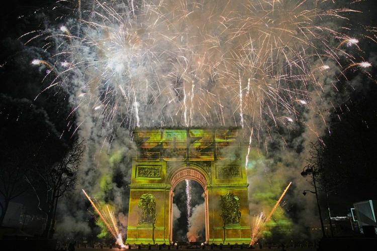 Photos of New Year's celebrations across the globe