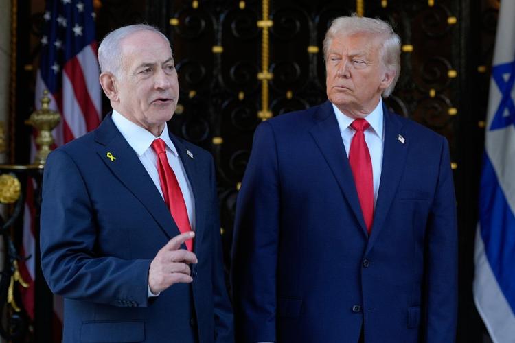 Trump warns Iran against reconstituting nuclear program as he welcomes Israel's Netanyahu for talks