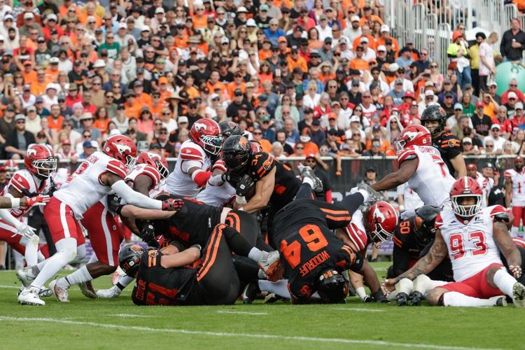 Stampeders spoil winless Lions' party at Apple Bowl with 41-33 win