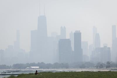 Smoke from Canadian wildfires brings unhealthy air to large swaths of the Midwest