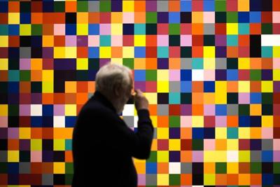Berlin museum presents 100 works by artist Gerhard Richter