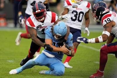 Montreal Alouettes remain undefeated with 30-20 road victory over Toronto Argonauts