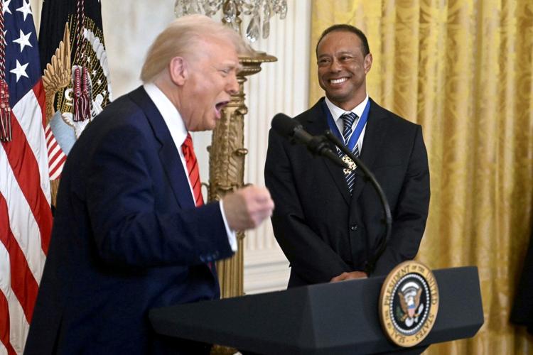 Tiger Woods joins another White House meeting as PGA Tour moves closer to Saudi deal