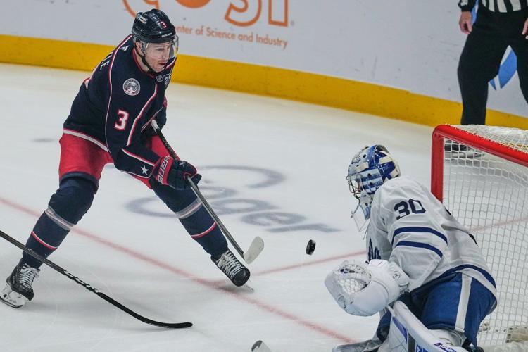 Sillinger, Olivier lead Blue Jackets to 6-3 win over Maple Leafs for third straight win