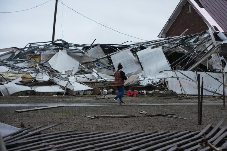 Tornadoes kill 2 in northwestern Indiana and raze buildings in Kankakee, Illinois