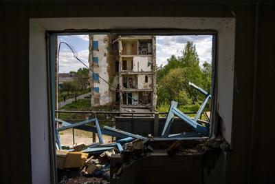 Russian drones set a Black Sea hotel ablaze as Ukraine army chief warns about front line pressure
