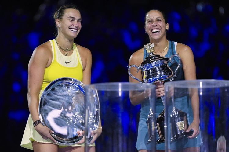 Australian Open: Aryna Sabalenka throws her racket after losing to Madison Keys in the final