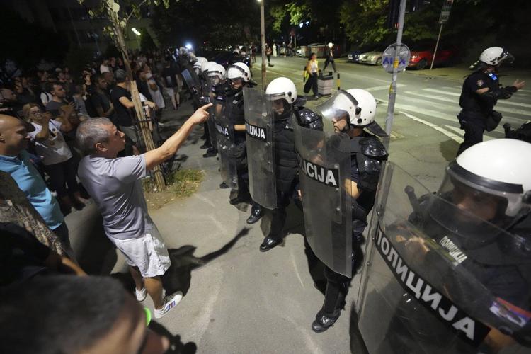 Serbian protesters are back on the streets as clashes with government loyalists escalate