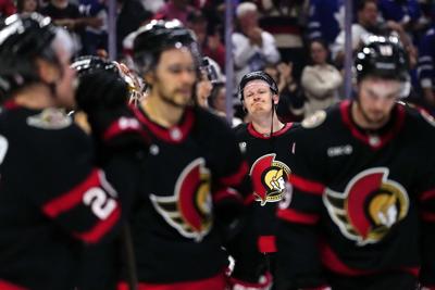 'It's devastating': Sens' season ends after 4-2 loss to Maple Leafs in NHL playoffs