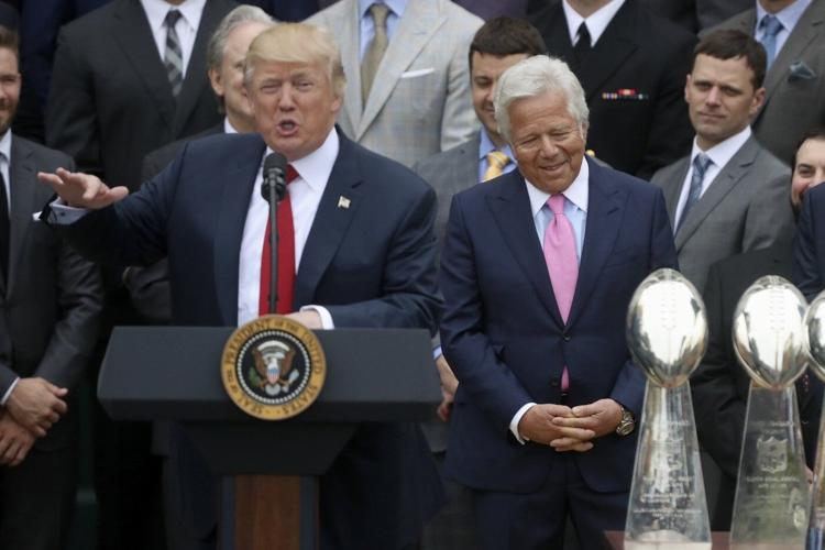 A presidential first: Trump at the Super Bowl, latest chapter in a complicated legacy with football
