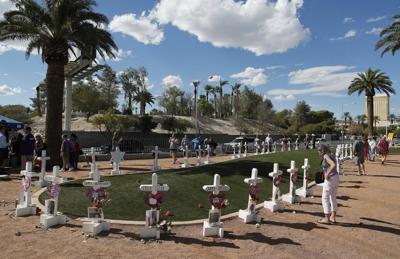 Slain Vegas shooting victims' kin to split shooter's estate