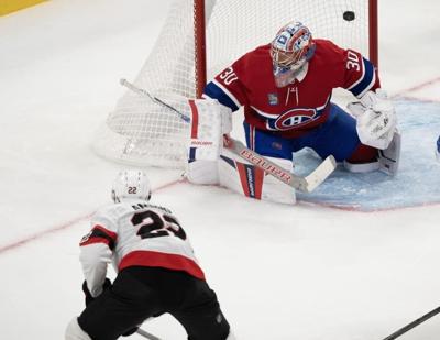 Senators score four power-play goals to edge Canadiens 4-3