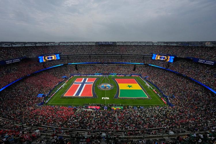 Norway-Senegal match at MetLife Stadium starts on time after heavy rain earlier in New Jersey