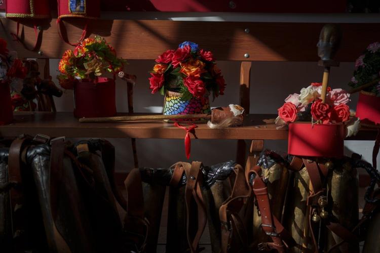 'Devils' take to the streets as a Spanish village celebrates the Endiablada festival