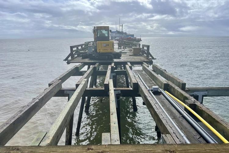 Rising seas and frequent storms are battering California's piers, threatening the iconic landmarks