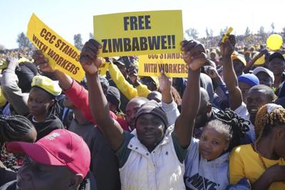 The killing of an opposition supporter in Zimbabwe was by ruling party followers, witnesses say