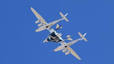 Italian researchers reach the edge of space, flying aboard Virgin Galactic's rocket-powered plane