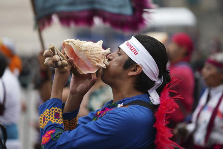 Mexico City marks 700 years since its founding by Indigenous people