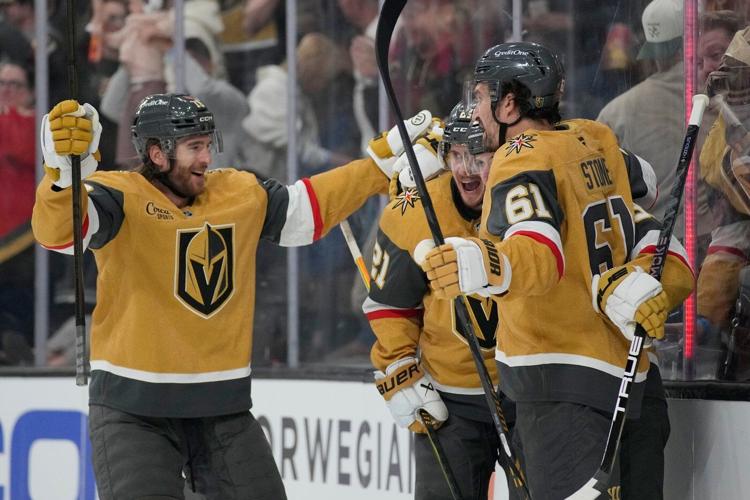 Barbashev scores late, Golden Knights beat Ducks 3-1 in second-round opener