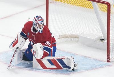 Montembeault, Canadiens try to move forward after 'embarrassing' 8-2 loss to Kraken