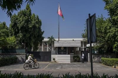 The Afghan Embassy says it's permanently closing in New Delhi over challenges from India