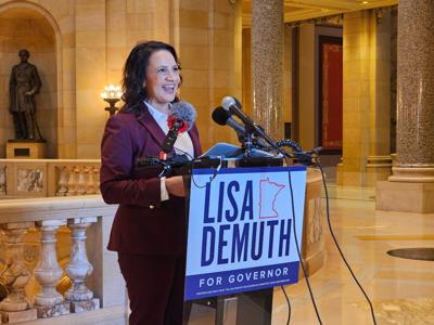 Minnesota House Speaker Lisa Demuth seeks Trump's endorsement in bid to unseat Gov. Tim Walz