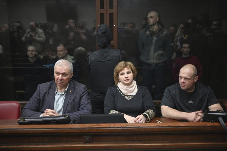 Captured Ukrainians convicted on terrorism charges by Russia in what Kyiv called a sham trial