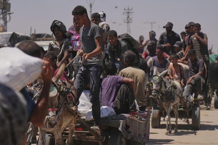 An Israeli strike kills 18 Palestinians in central Gaza as turmoil mounts over food distribution