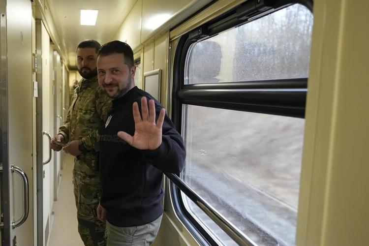 Ukraine by rail: Inside Zelenskyy's efforts to buoy a nation