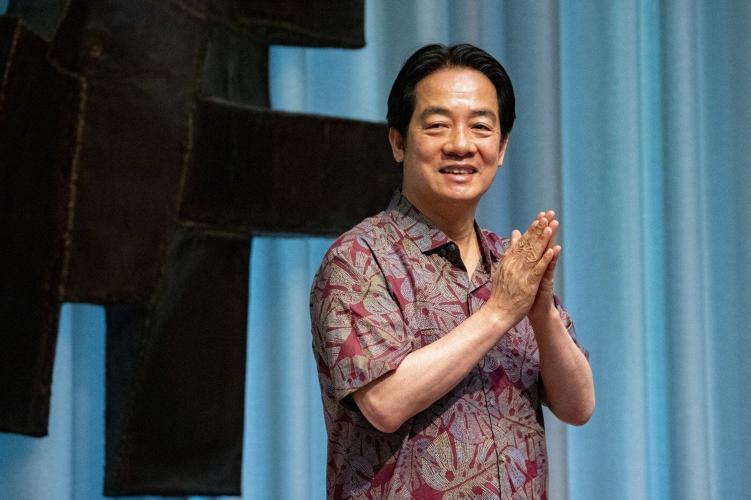 Taiwan's president visits East-West think tank as China criticizes his 2-day visit to Hawaii