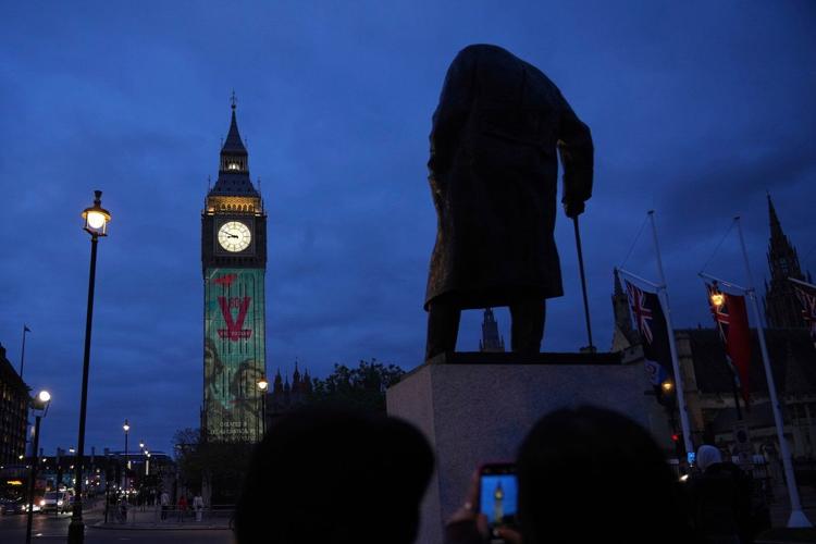 80 years ago World War II in Europe was over. Celebrating V-E Day is now tinged with some dread