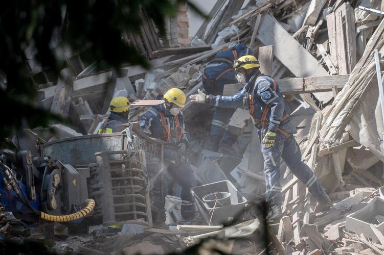 Rescuers search for 3 missing after German building collapse possibly caused by gas explosion
