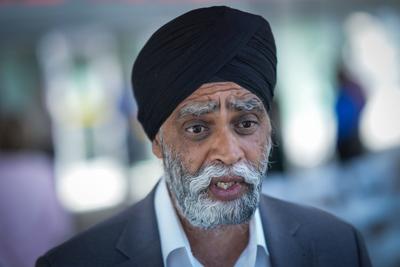 Emergency Preparedness Minister Harjit Sajjan says he won't run in next election