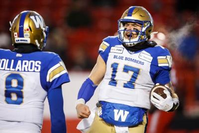 Quarterback Streveler returns to Winnipeg Blue Bombers