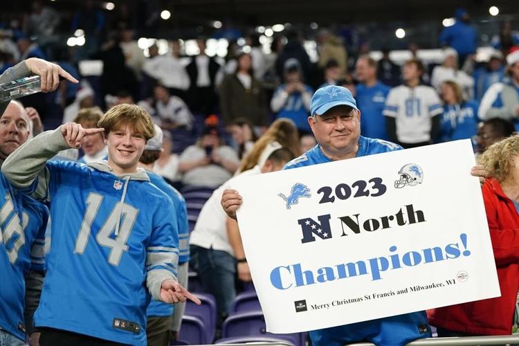 NFL roundup: Lions beat Vikings 30-24, lock up first division title since 1993