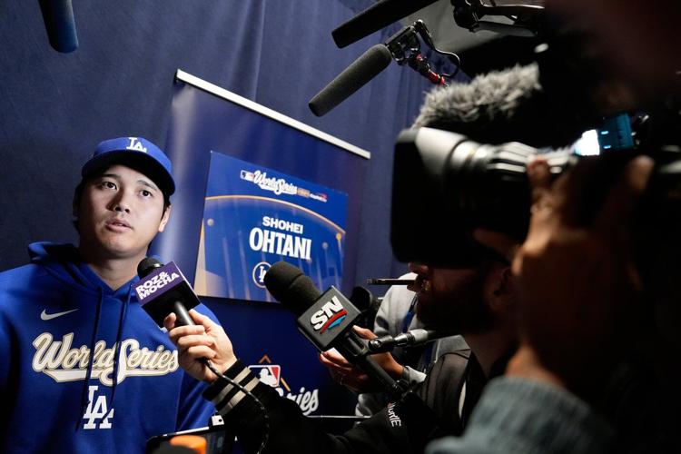 Shohei Ohtani front and centre in Toronto ahead of World Series