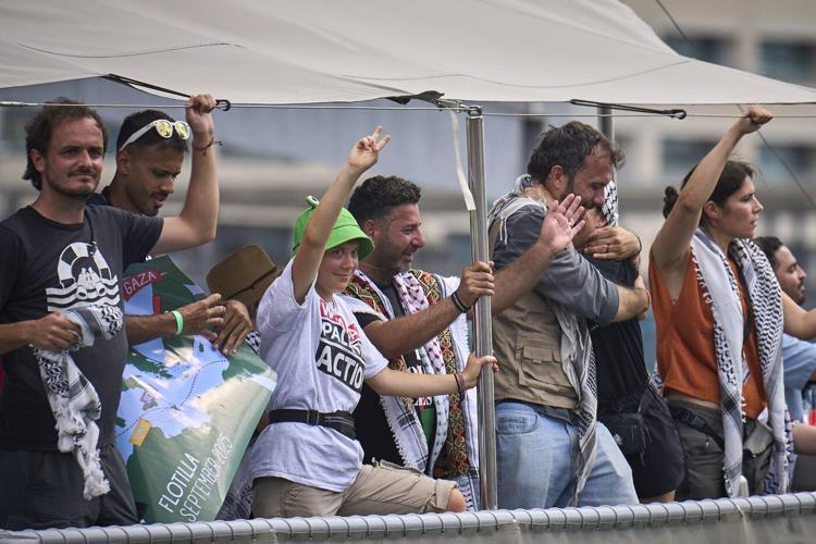 Flotilla headed to Gaza leaves Barcelona for a second time after storm delay