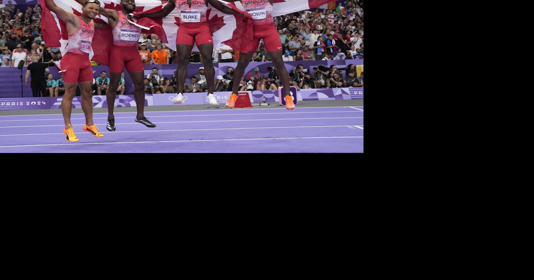 Canada's gold medal in men's 4x100 relay came with a warning | Olympics ...