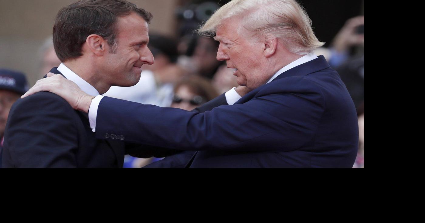 Donald Trump jabs Emmanuel Macron over comments about his early ...