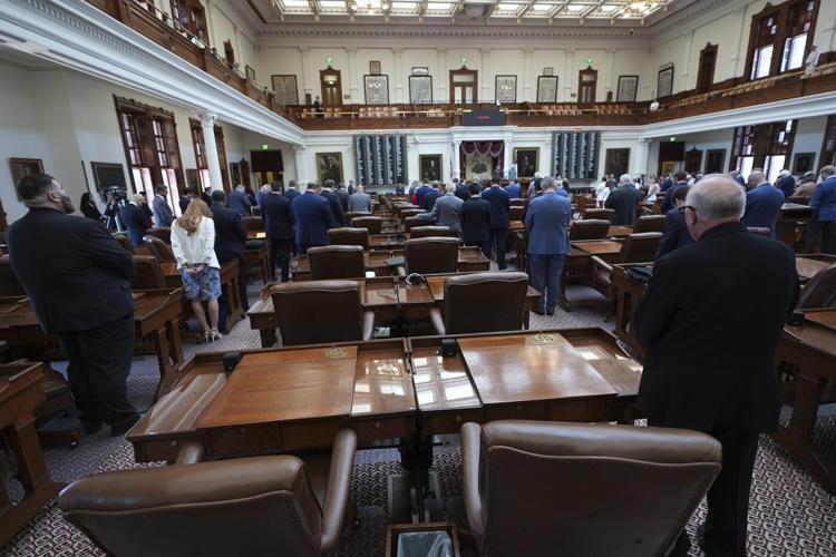 Texas Democrat spends night in Legislature protesting police shadowing in redistricting battle