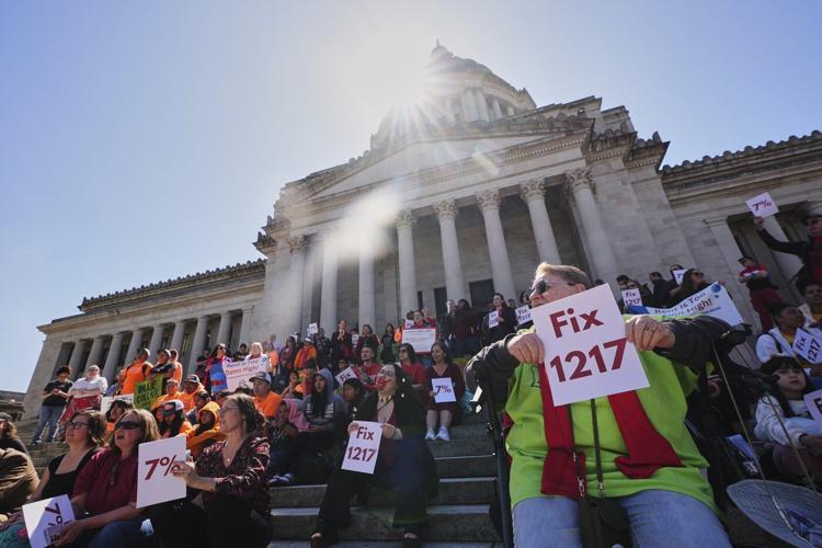 Washington lawmakers pass rent-control bill, approve unemployment for striking workers